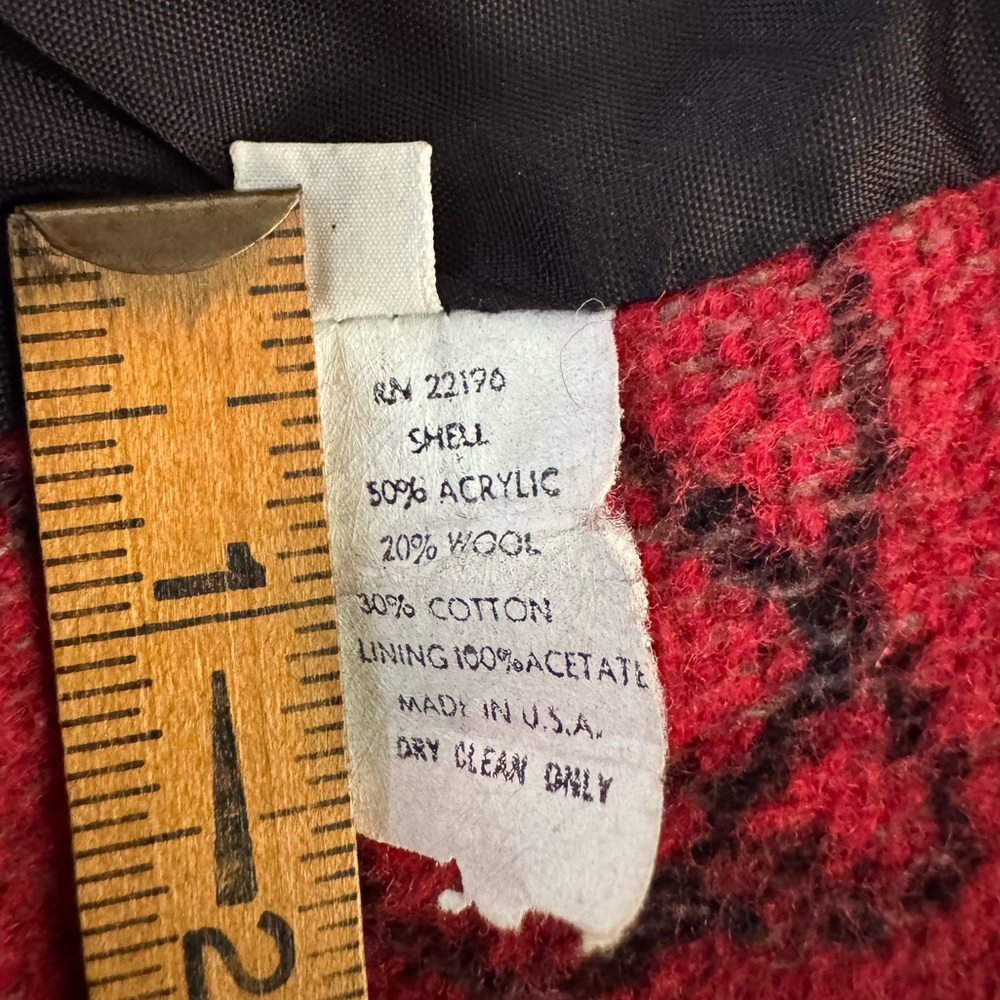 VTG 90s Bebe Furrina Wool Blend Jacket - Picture 10 of 11